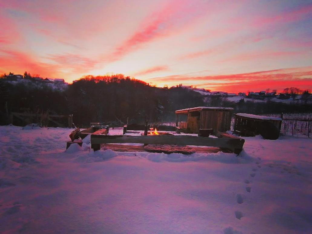 Boutique Glamping Divja Divine Villa Zgornja Korena Buitenkant foto