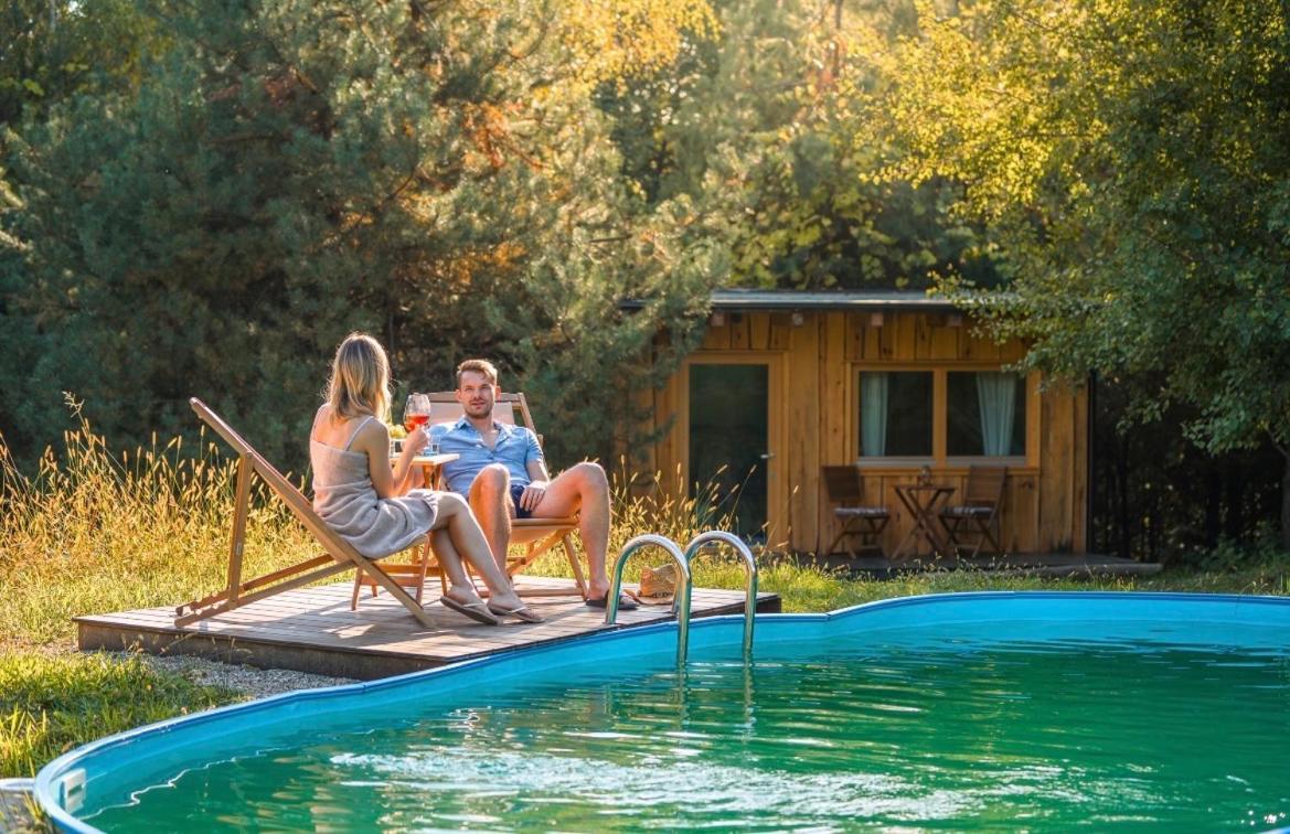 Boutique Glamping Divja Divine Villa Zgornja Korena Buitenkant foto